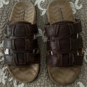 Mens Sperry slide sandal
